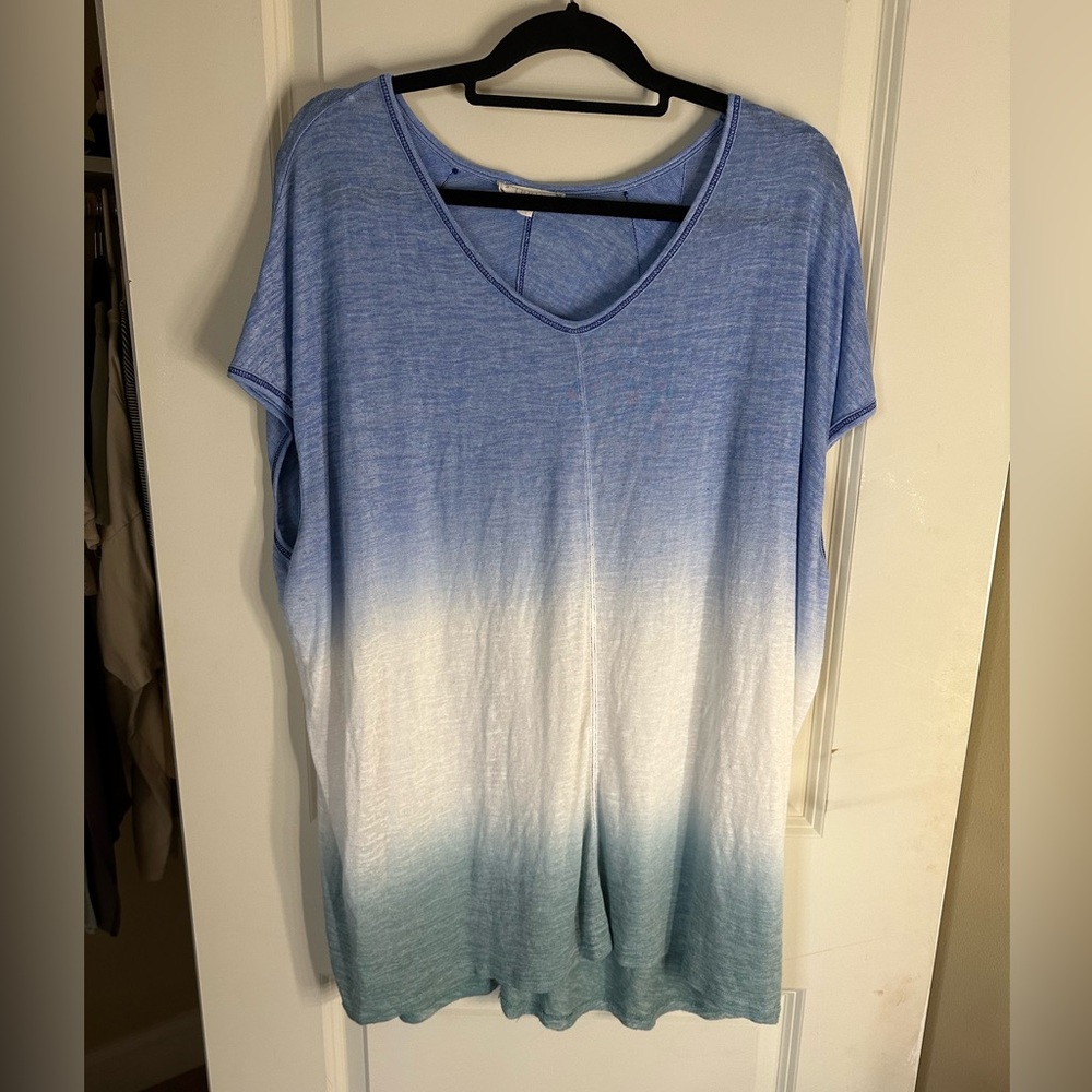 Long over sized tank top